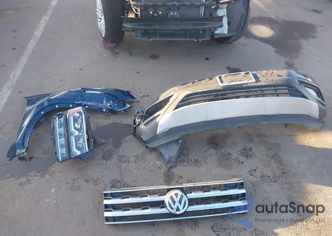 2019 Volkswagen Atlas 2.0T Se W/Technology from USA, damaged, VIN 1V2WP2CA7KC611794